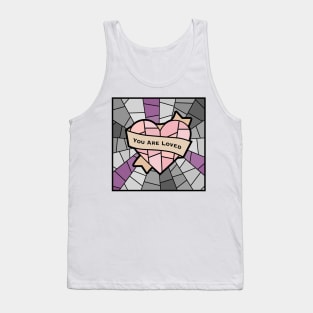 You Are Loved Pride (Asexual) Tank Top